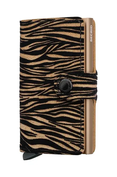 Kožená peněženka Secrid béžová barva, MZe-Beige