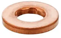 Elring Těsnění pod vstřikovače diesel common rail 7 x 13,6 x 1,6 mm, měděné Velikost: 7.07x14.9x2.1 mm