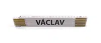 MAGG Skladací metr PATRIK, 2 m Jméno na metru: VÁCLAV