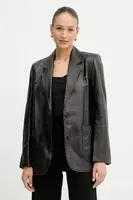 Kožené sako Pinko REIMAGINE by Patrick Mcdowell