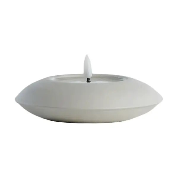 LED svíčka Light & Living Jayce šedá barva