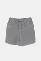 Dětské šortky s příměsí lnu United Colors of Benetton