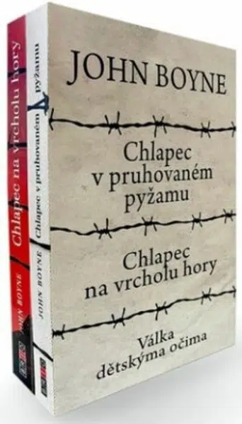 Chlapec v pruhovaném pyžamu / Chlapec na vrcholu hory - dárkový box (komplet) - John Boyne