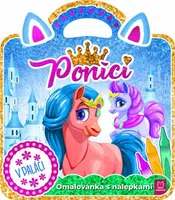 Poníci – V paláci / Omalovánka s nálepkami - Marzena Ćwik, Magda Konik
