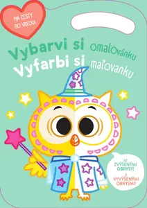 Vyfarbi si maľovanku Sova