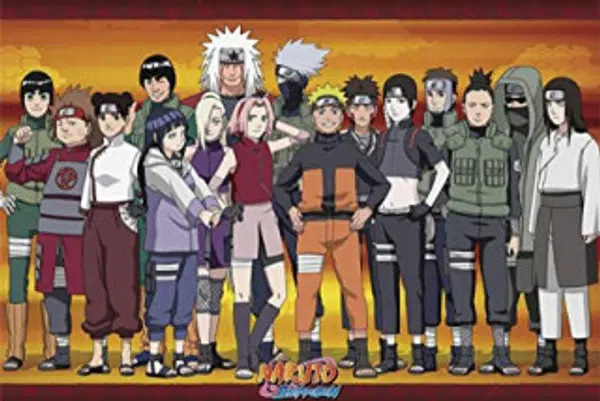 Plakát Naruto Shippuden - Konoha Ninjas