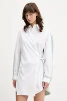 Bavlněné šaty Diesel D-ELPHI-DEN DRESS