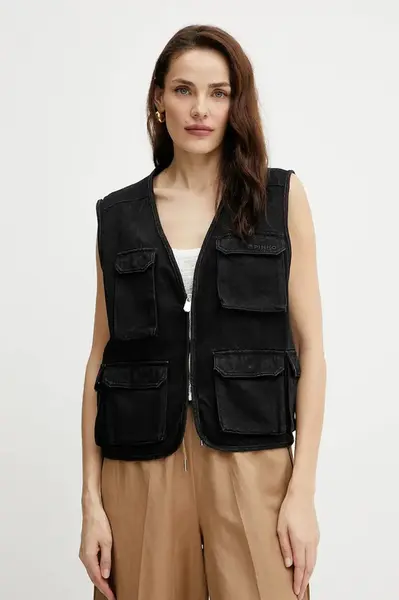 Džínová vesta Pinko