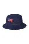 Čepice Polo Ralph Lauren tmavomodrá barva, z tenké pleteniny, 322971819001