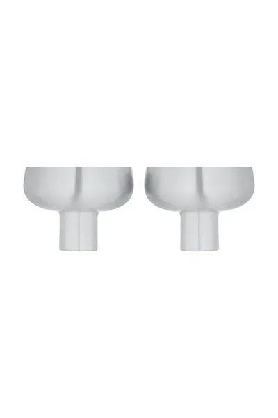 Sklenice na šampaňské Blomus 2-pack šedá barva