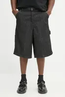 Džínové šortky Diesel D-LIVERY-W-SHORT