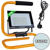 Keltin Dílenská lampa LED SMD 50 W (4500 lm), na stojanu, přenosná, studená bílá (6500K), 230 V