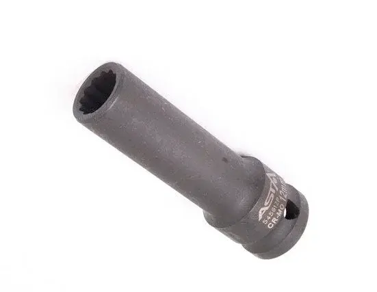 Hlavice nástrčná úderová 1/2" 21 mm, 12hranná, prodloužená 78 mm - ASTA Velikost: 23 mm