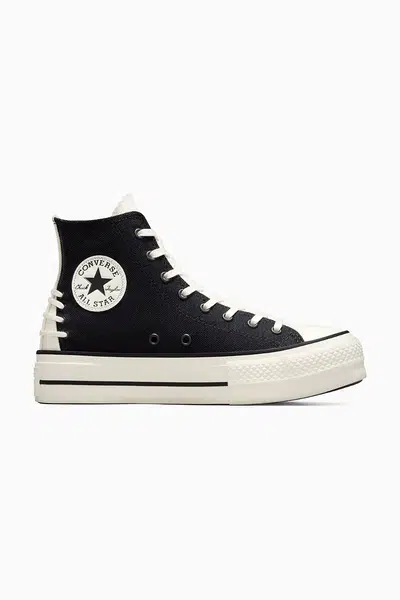 Kecky Converse Chuck Taylor All Star Lift černá barva, A12552C