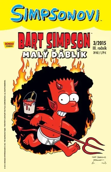 Bart Simpson  19:03/2015 Malý ďáblík - kolektiv autorů