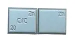 Ferdus Závaží samolepící zinkové ZNC, šedý lak, různé hmotnosti Varianta: ZNC 40 g. šedý lak. 50 ks