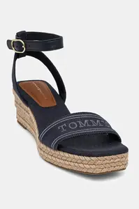 Sandály Tommy Hilfiger TOMMY HILFIGER ESPAD MID WEDGE