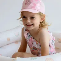 Dětská bavlněná kšiltovka Jamiks JESSE růžová barva, s potiskem, JLH099