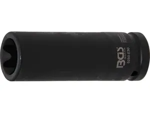 BGS Technic BGS 5250-E30 Nástrčná hlavice 3/4" E-Profil E30, prodloužená, silová
