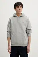 Mikina Dickies pánská, šedá barva, s kapucí, hladká, DK0A4XCDHG01