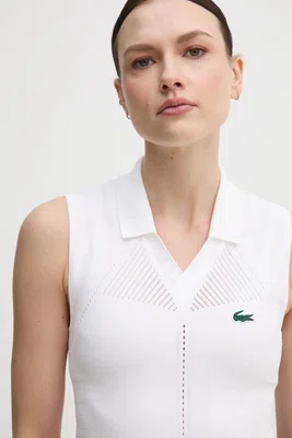 Top Lacoste bílá barva, PF0614