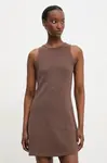 Šaty Answear.LAB hnědá barva, mini