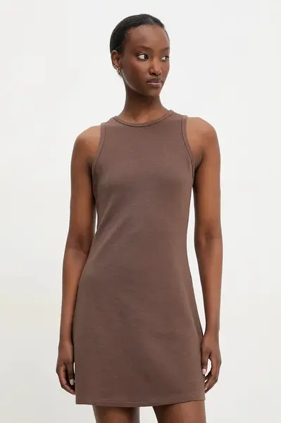 Šaty Answear.LAB hnědá barva, mini