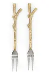 Sada vidliček na jednohubky Doing Goods Twiggy Skewer Set 2-pack