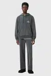 Bavlněné tepláky AllSaints SOLEIL pánské, šedá barva, M041TC