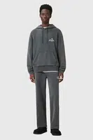Bavlněné tepláky AllSaints SOLEIL pánské, šedá barva, M041TC