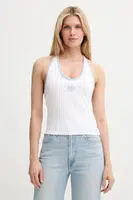 Top Levi's GR ELLA HALTER TOP bílá barva, 001QW
