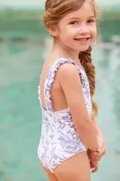 Jednodílné dětské plavky Tartine et Chocolat modrá barva, CA38042