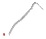 Karosářská páčidla oboustranná, různé délky a tvary - JONNESWAY Varianta: zahnuté 90 stupňů. délka 380 mm