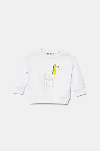 Dětská bavlněná mikina Marni MS304B SWEAT-SHIRT