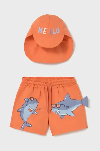 Kraťasy Mayoral oranžová barva, 1647