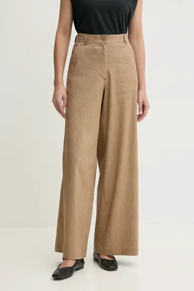 Lněné kalhoty Sessun