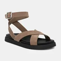 Semišové sandály Steve Madden My Bestie dámské, hnědá barva, SM11003787