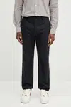 Bavlněné kalhoty Paul Smith pánské, tmavomodrá barva, M1R-055Z-P02630
