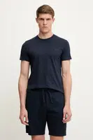 Bavlněné tričko Emporio Armani Underwear pánské, tmavomodrá barva, EM000377 AF14210