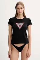 Tričko Guess dámské, černá barva, E5GI08 J1314