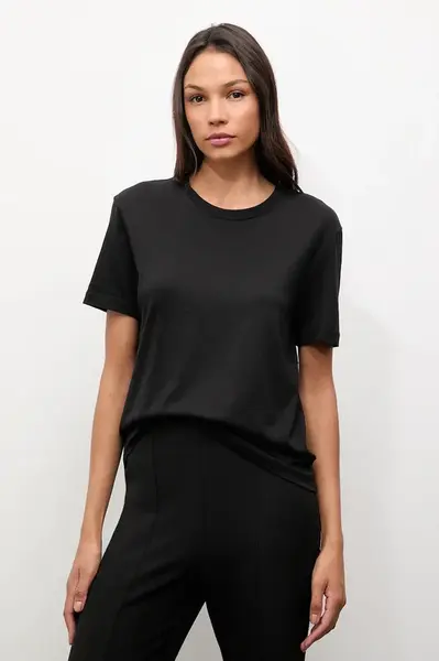 Tričko Answear.LAB dámské, černá barva
