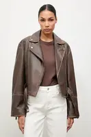 Kožená bunda Answear.LAB