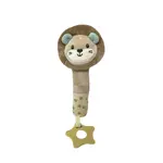 Tulilo Plyšová hračka s pískátkem a kousátkem Lvíček - béžová