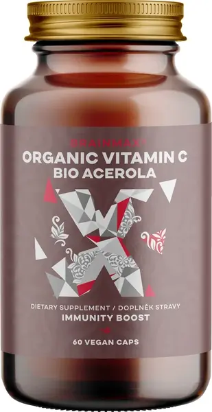 BRAINMAX Organic Vitamín C 60 kapsúl