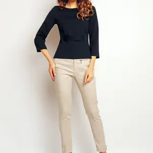 Nekonečná Dámská Halenka M089 Námořnická Modrá