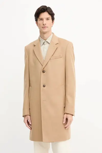 Vlněný kabát BOSS H-Hyde-254