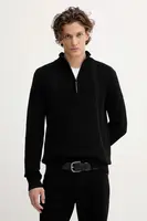 Bavlněný svetr G-Star pánský, černá barva, D26726.C868