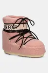 Sněhule Moon Boot MB ICON LOW FLEECE růžová barva, 80D1409700 J001