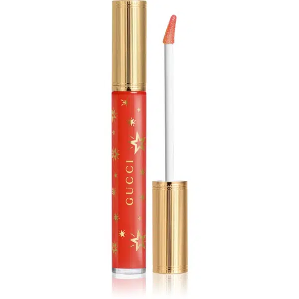 Gucci Gucci Beauty Gloss à Lèvres lesk na pery pre väčší objem odtieň 526 Teresina Red 6.5 ml