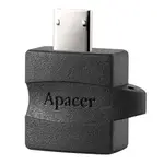 Apacer USB redukce (2.0), USB A samice - microUSB samec, černá